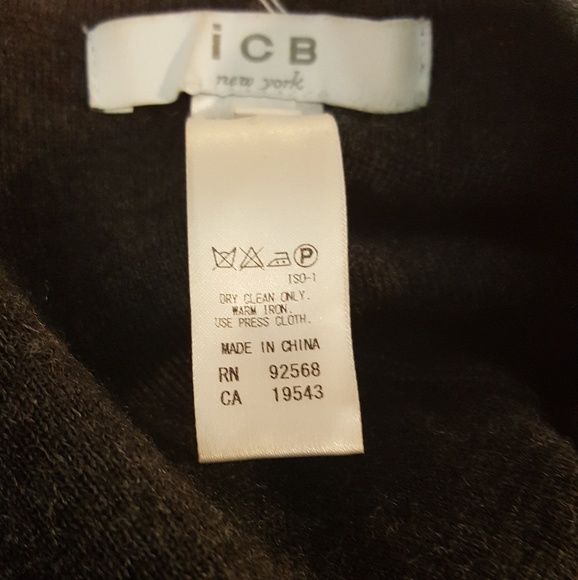 ICB wool sleeveless sweater dress size M - Picture 6 of 7